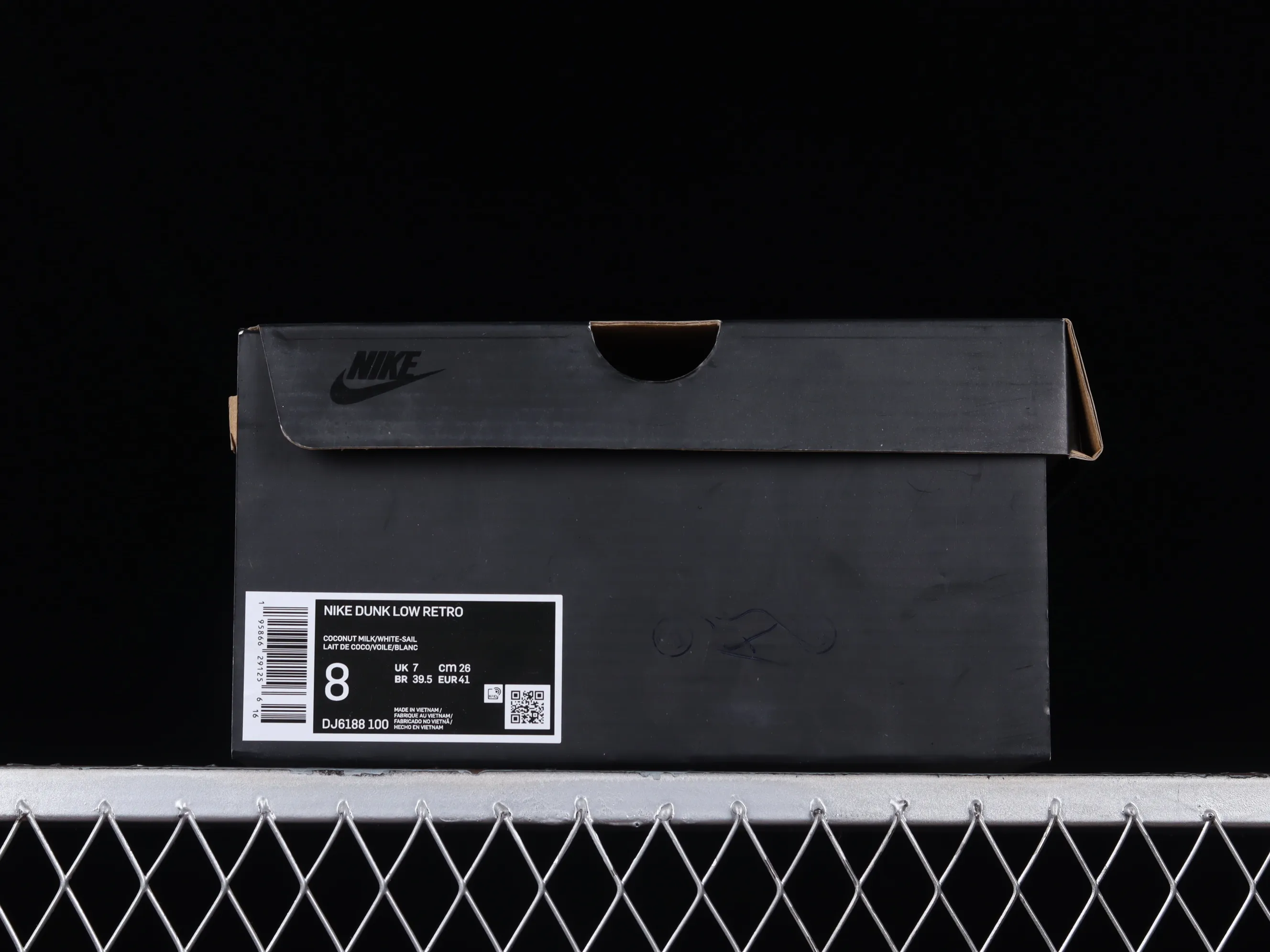 All categories Nk SB Dunk series Nk SB Dunk Low low-top sneakers Nk Dunk Low white blue black hook customized version of deconstructed strap casual sneakers DJ6188-100
